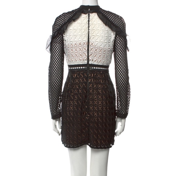 Self Portrait
Guipure-Lace Mini Dress - Picture 2 of 5